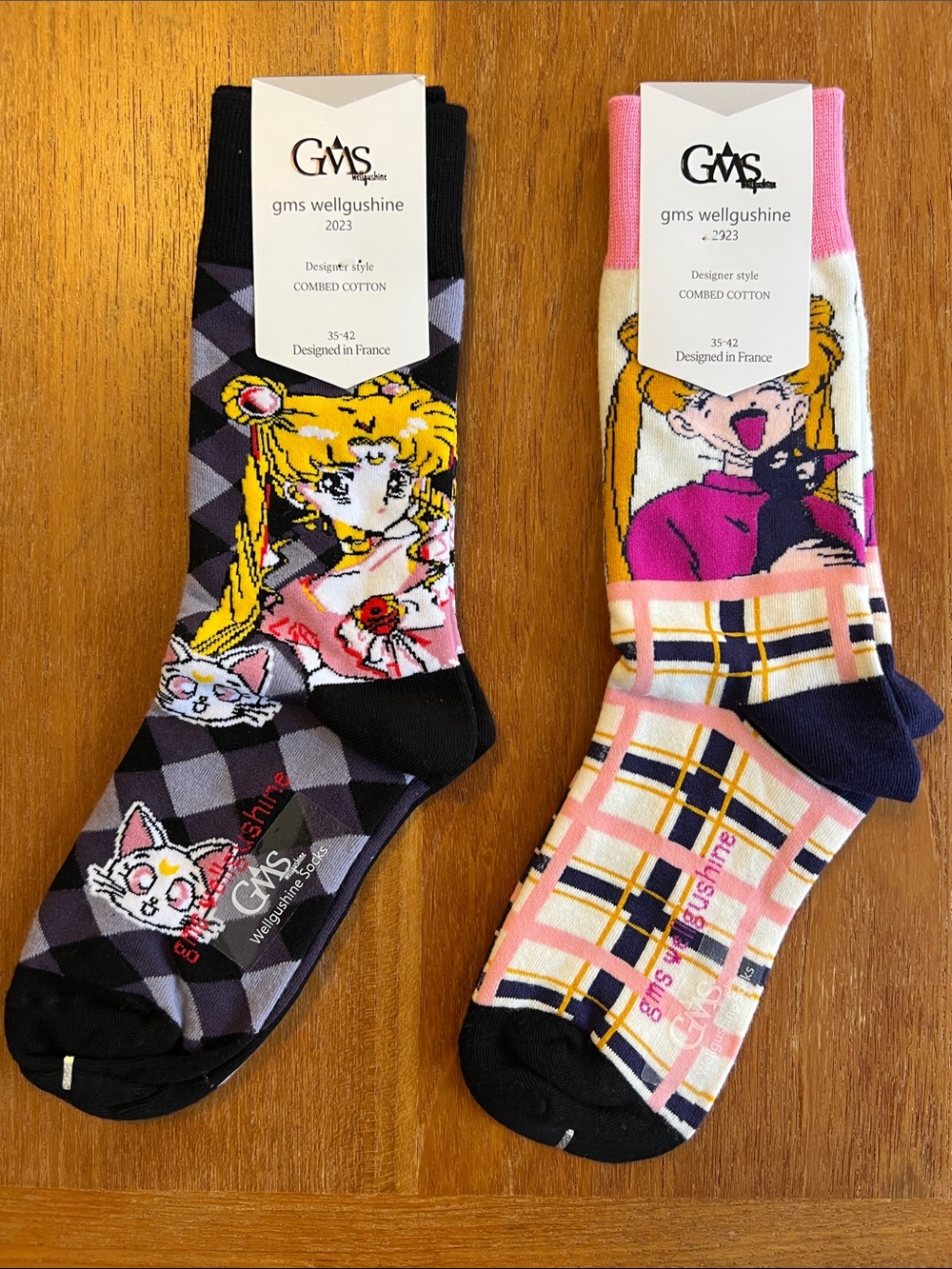 RARE Sailor Moon Socks Set NWT